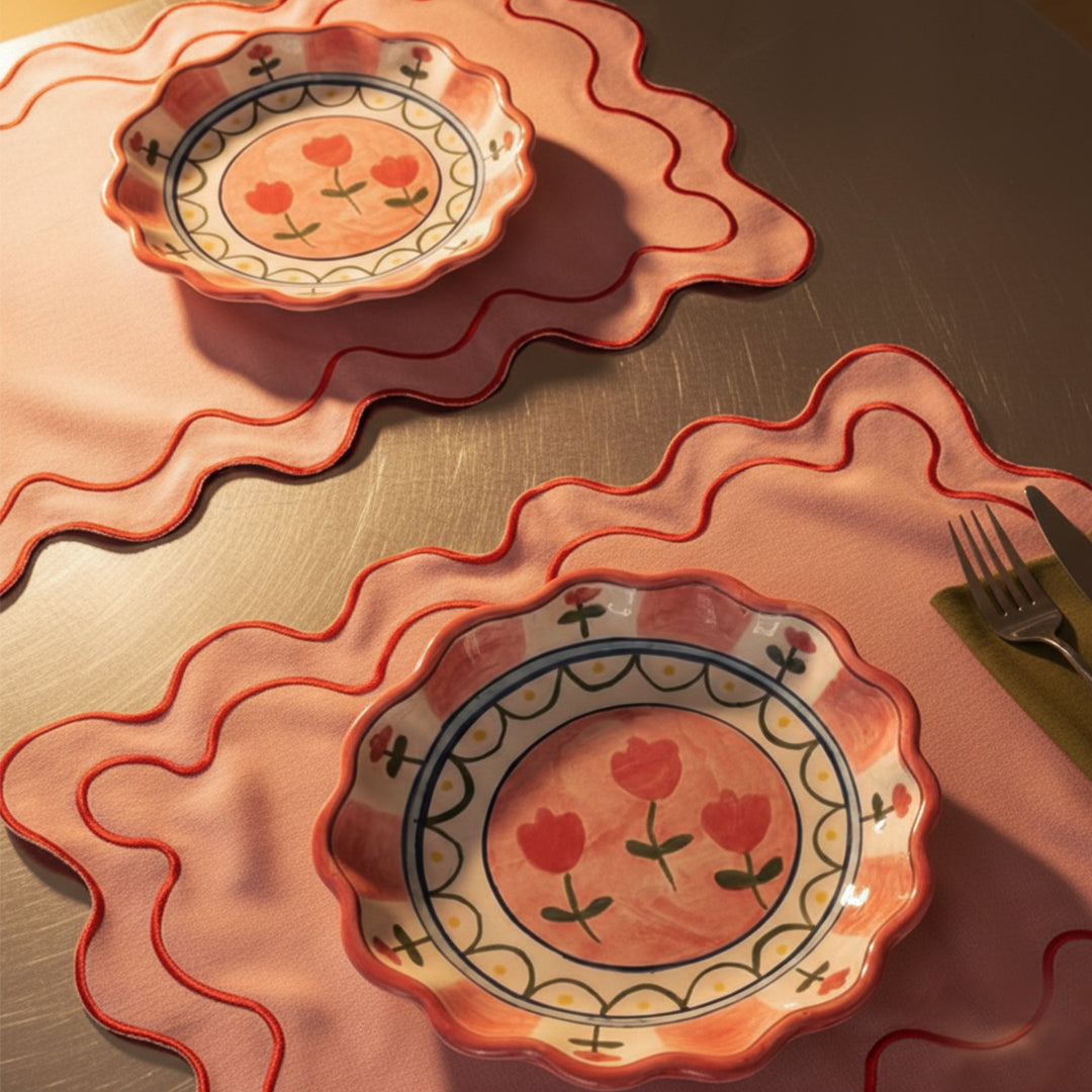 Blushing Florals Deep Plate