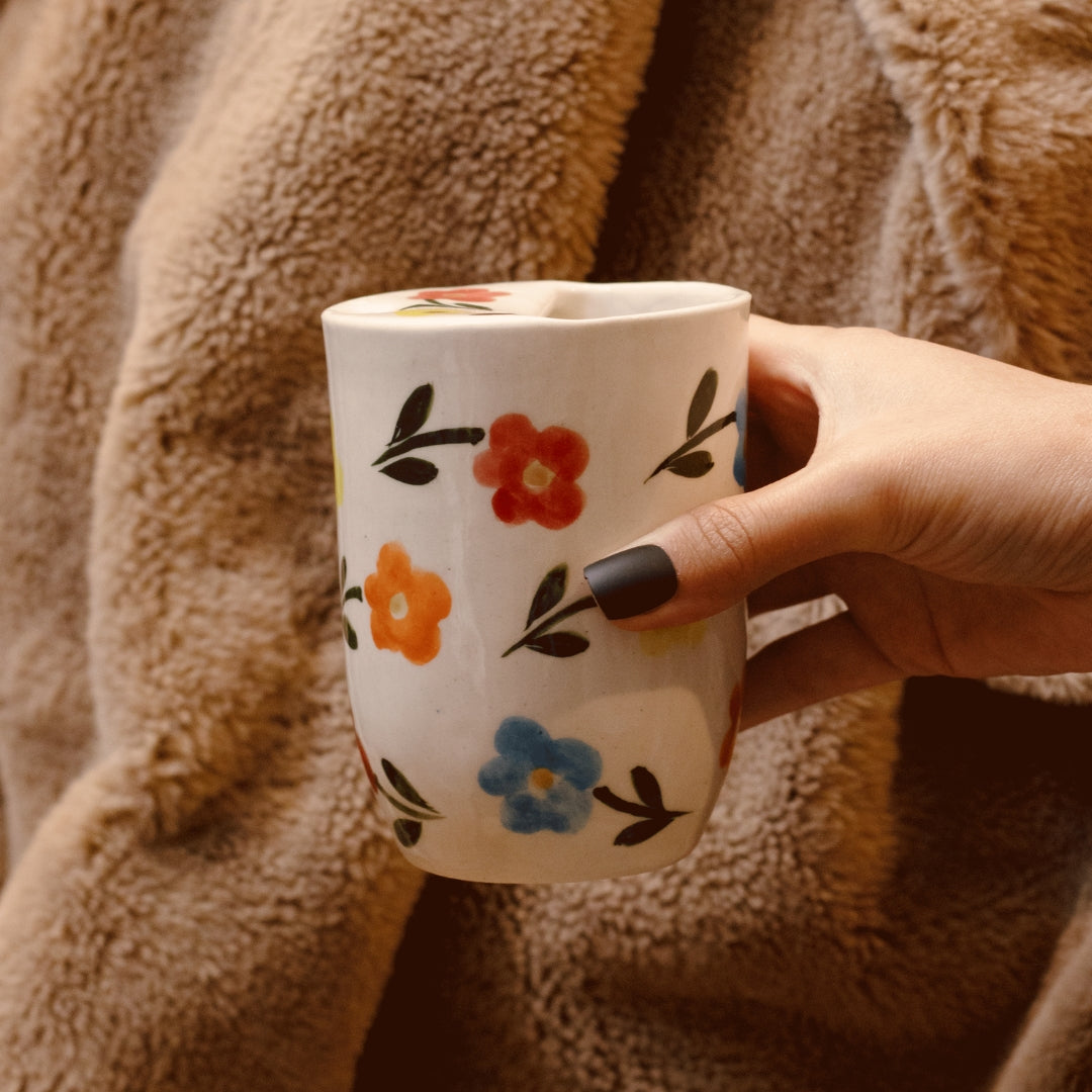 Floral Dimension Tumbler