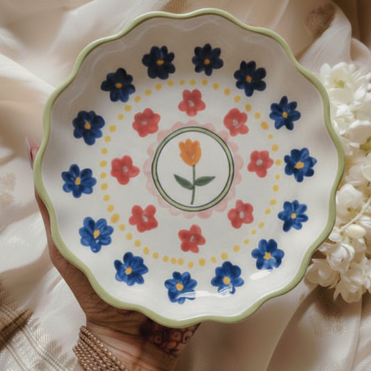 Florals Everywhere Deep Plate