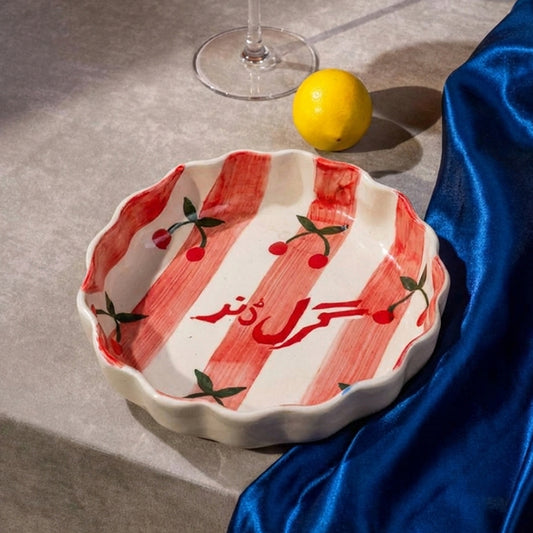 Girl Dinner Deep Plate