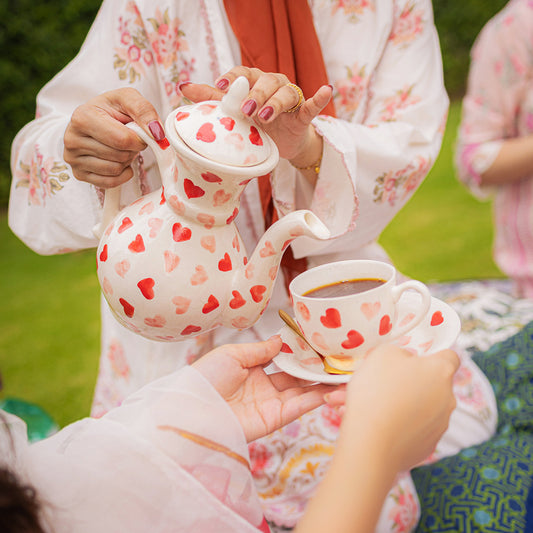 Gulaabi Crush Mini Tea Set