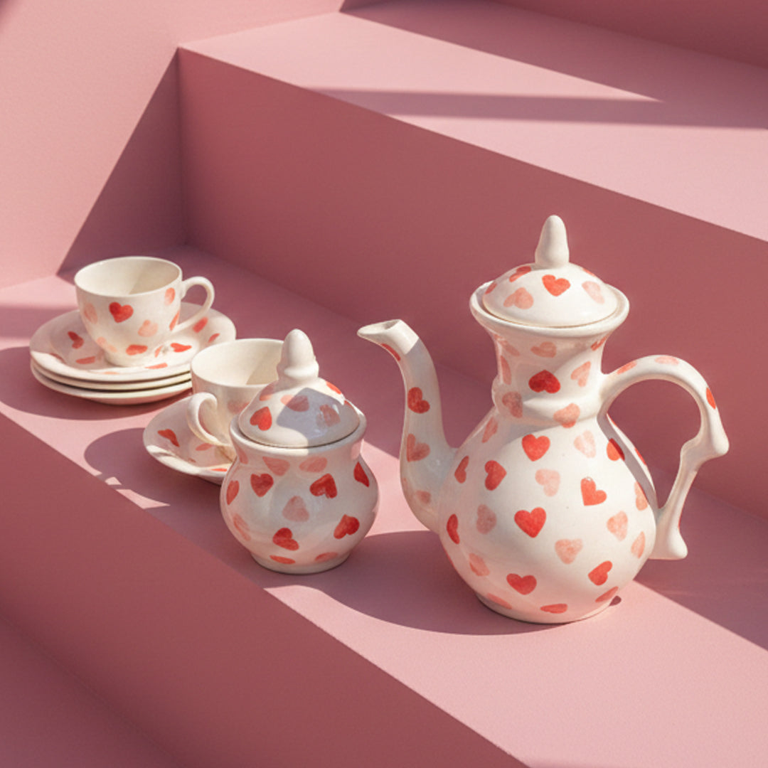 Gulaabi Crush Teacup and Saucer