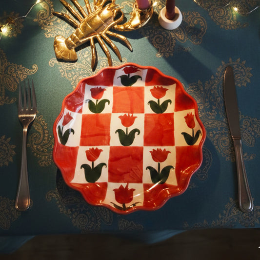 Ur My Gul-e-Lala Deep Plate