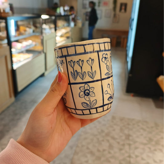 Autumn Blues Tumbler