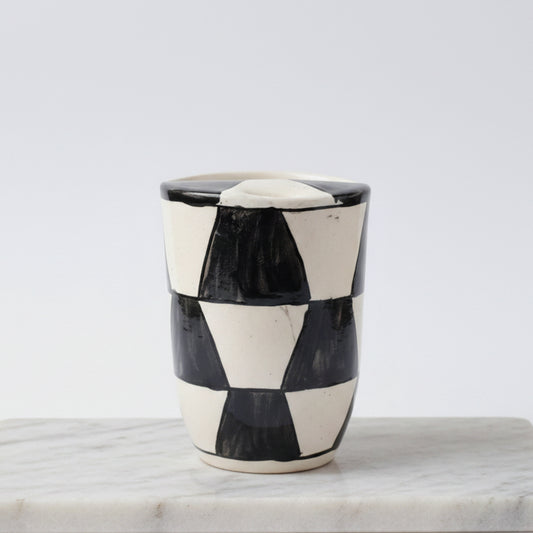 Black Quadrangles Tumbler
