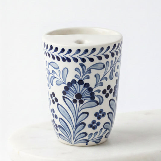 Blue Tendrils Tumbler
