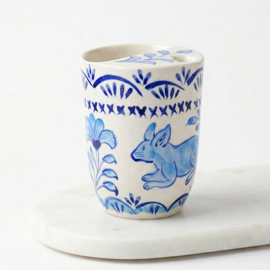 Blue Bunnies Tumbler
