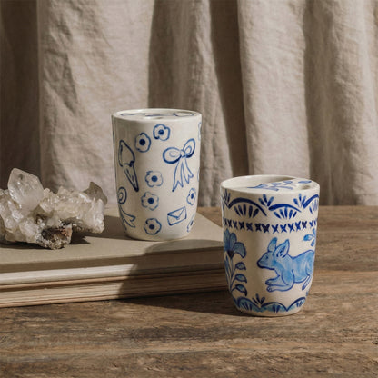 Blue Bunnies Tumbler