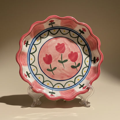 Blushing Florals Deep Plate