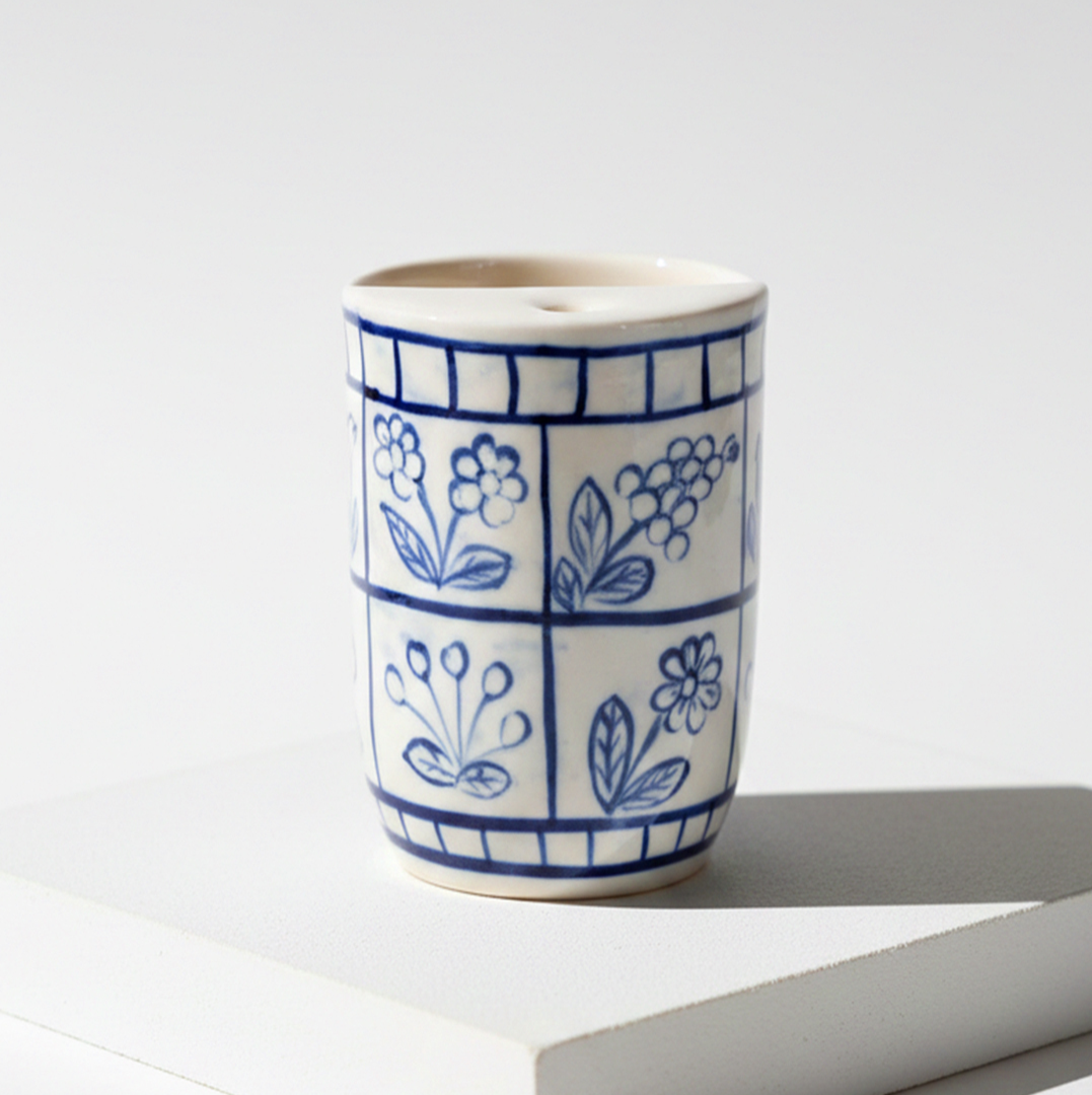 Autumn Blues Tumbler