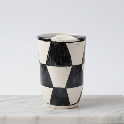 Black Quadrangles Tumbler