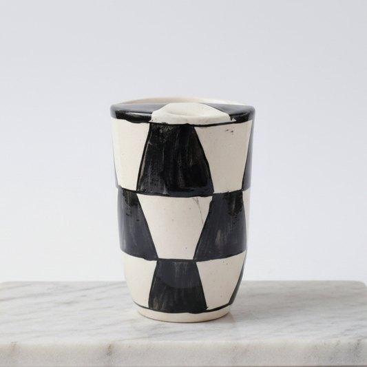 Black Quadrangles Tumbler