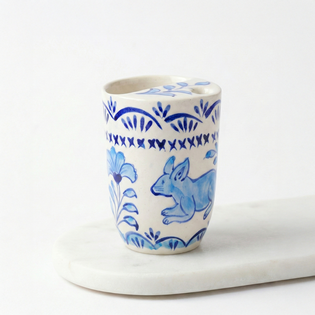 Blue Bunnies Tumbler
