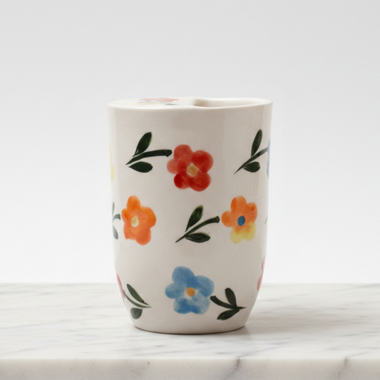 Floral Dimension Tumbler