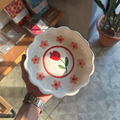 Floral Affair Deep Plate