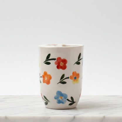 Floral Dimension Tumbler