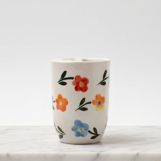 Floral Dimension Tumbler