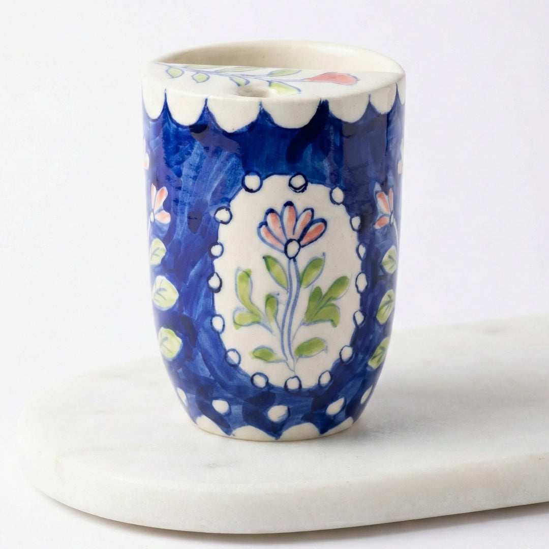Flower Motif Tumbler