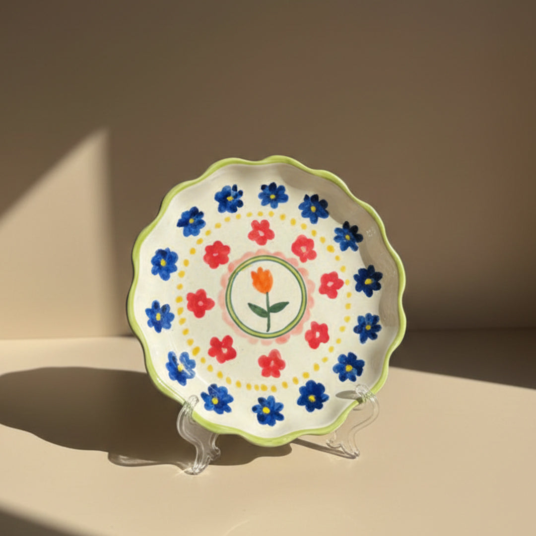 Florals Everywhere Deep Plate