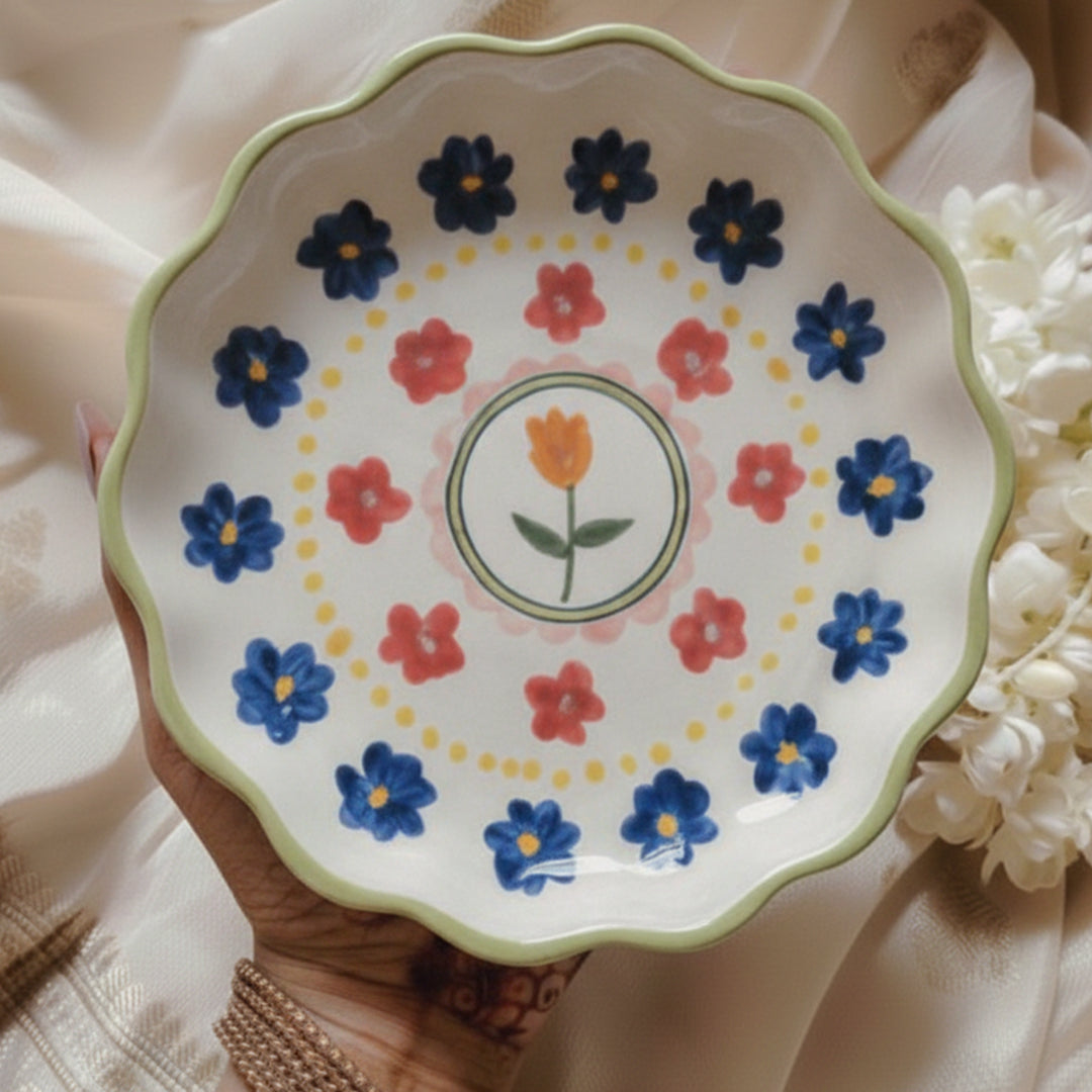 Florals Everywhere Deep Plate