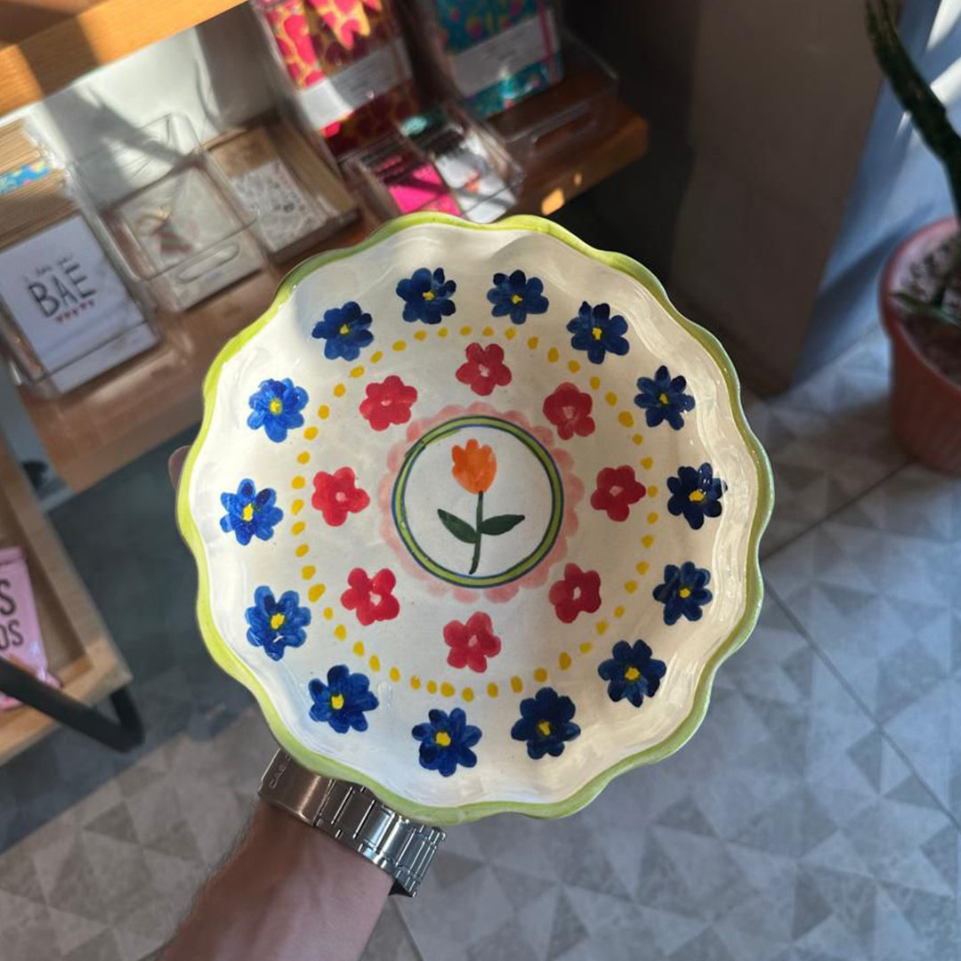 Florals Everywhere Deep Plate