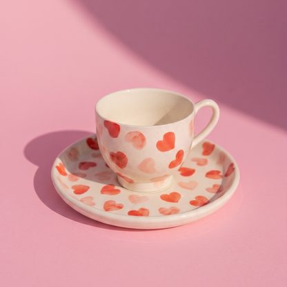 Gulaabi Crush Teacup and Saucer