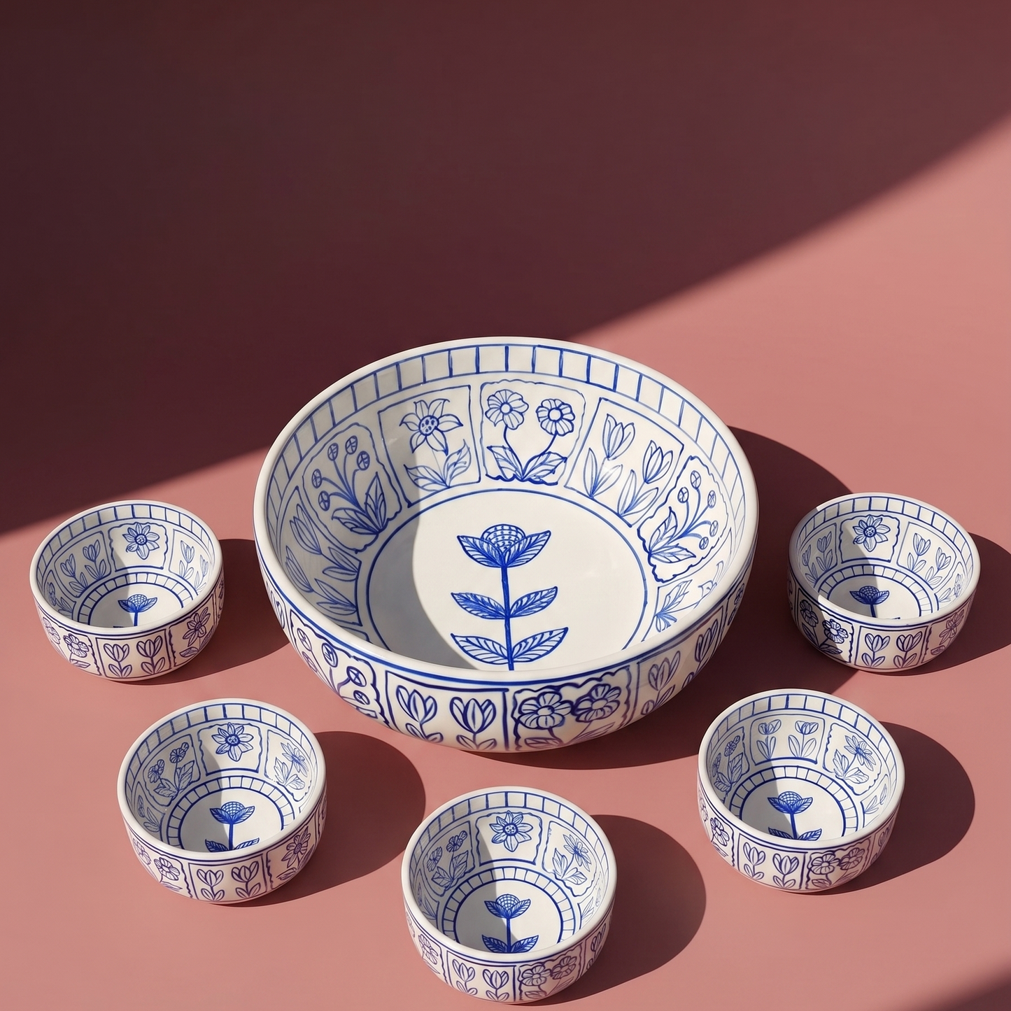 Summer Blues Small Bowl