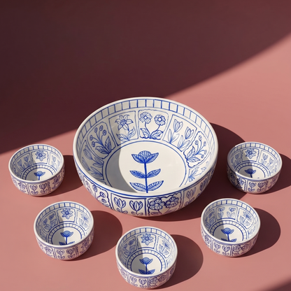 Summer Blues Small Bowl
