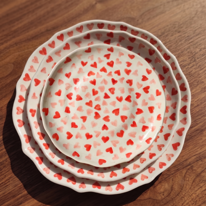 Gulabi Crush Plates Set