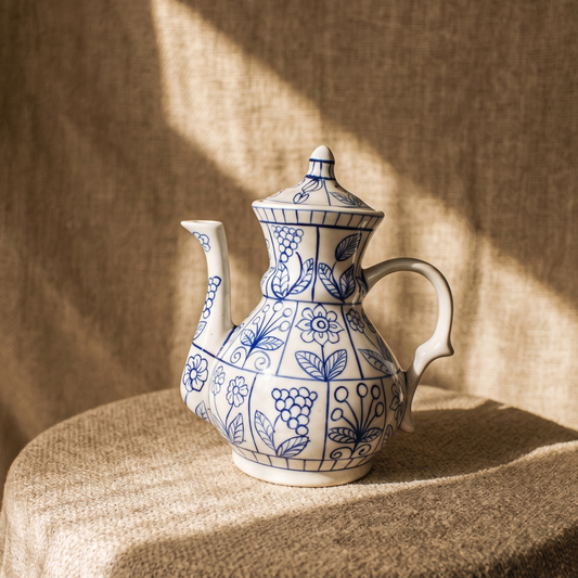 Summer Blues Teapot