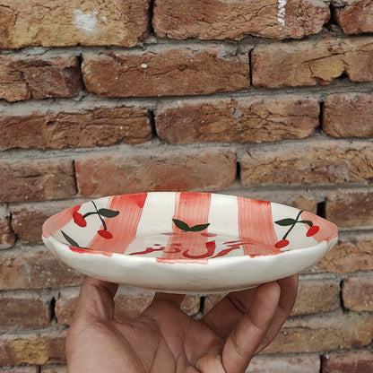 Girl Dinner Quarter Plate