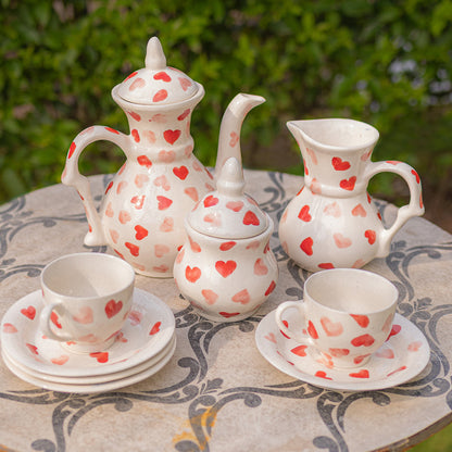 Gulaabi Crush Tea Set