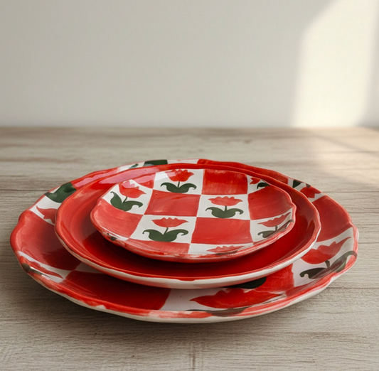 Ur My Gul-e-Lala Plates Set