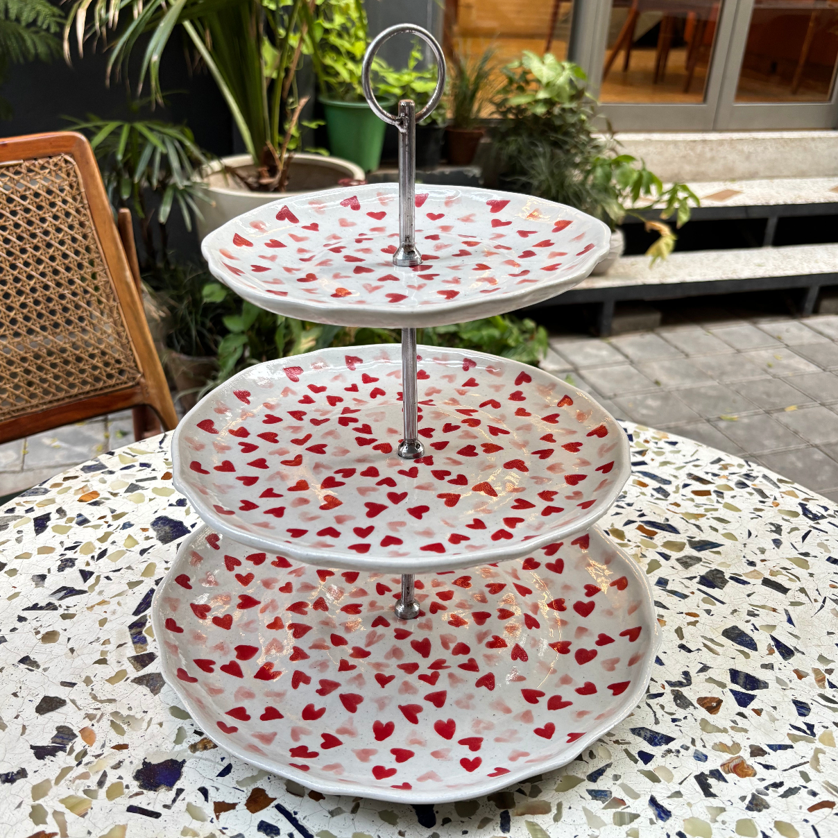 Gulabi Crush Pastry Stand