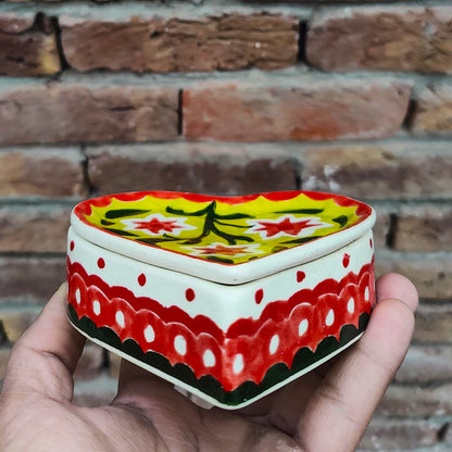 Strawberry Matcha Flowers Jewelry Box