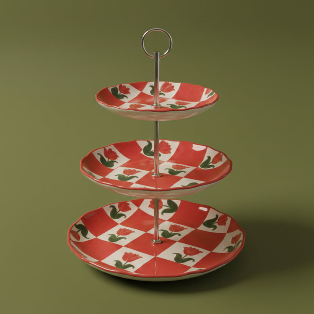 Ur My Gul-e-Lala Pastry Stand