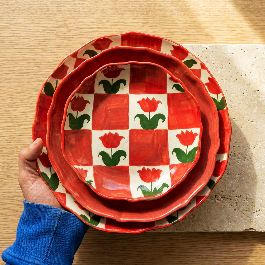 Ur My Gul-e-Lala Plates Set