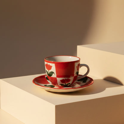 Ur My Gul-e-Lala Teacup and Saucer
