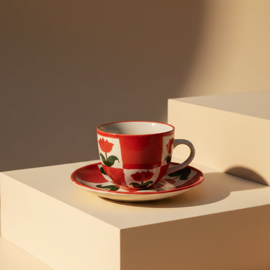 Ur My Gul-e-Lala Teacup and Saucer