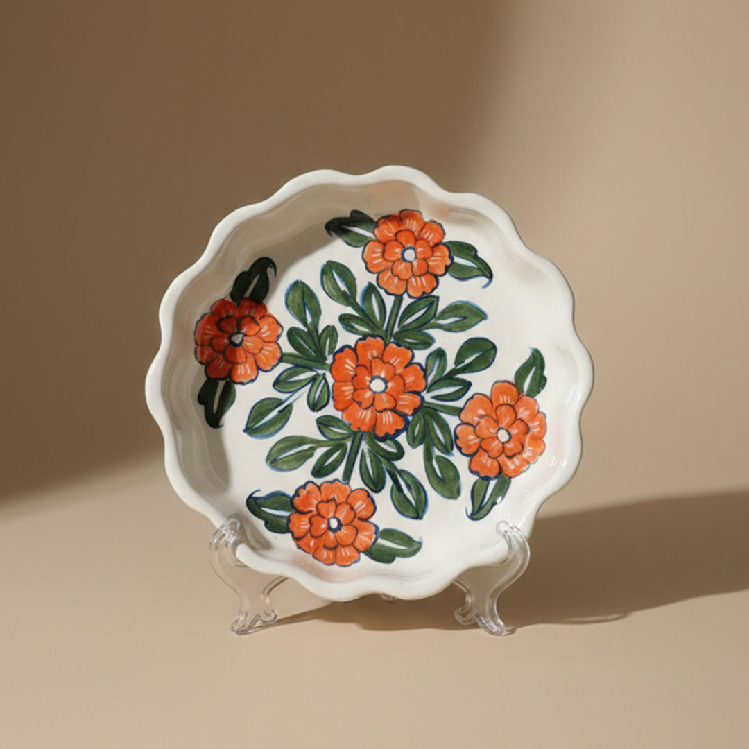 Ur So Tangerine Deep Plate