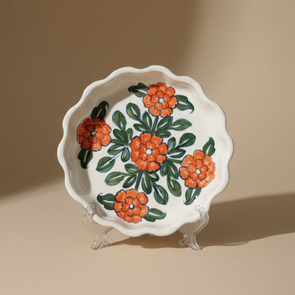 Ur So Tangerine Deep Plate