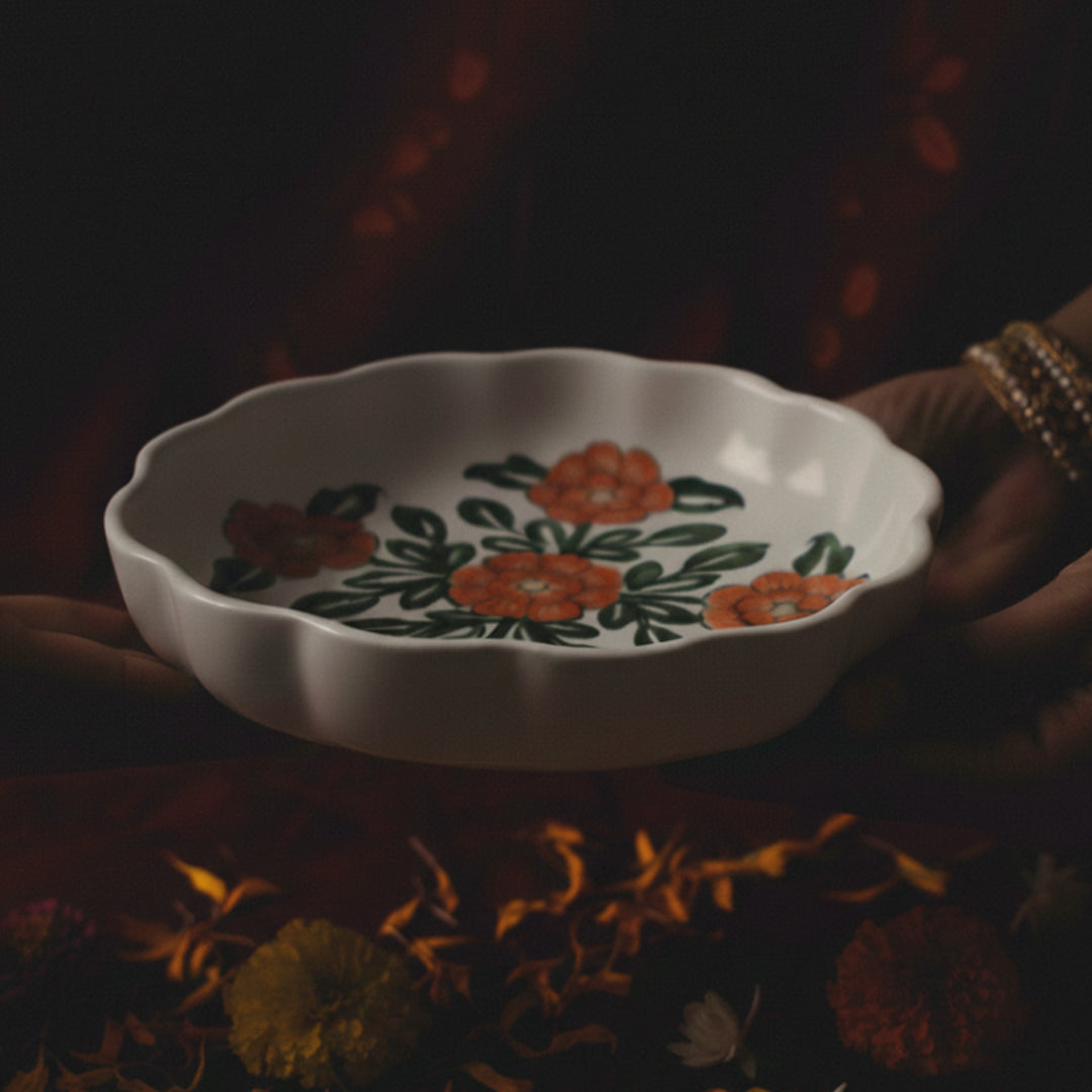 Ur So Tangerine Deep Plate