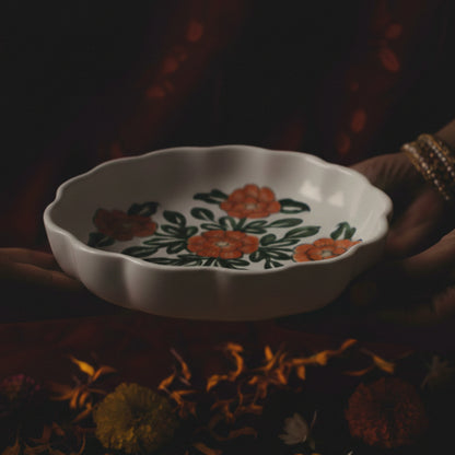 Ur So Tangerine Deep Plate