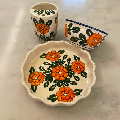 Ur So Tangerine Deep Plate