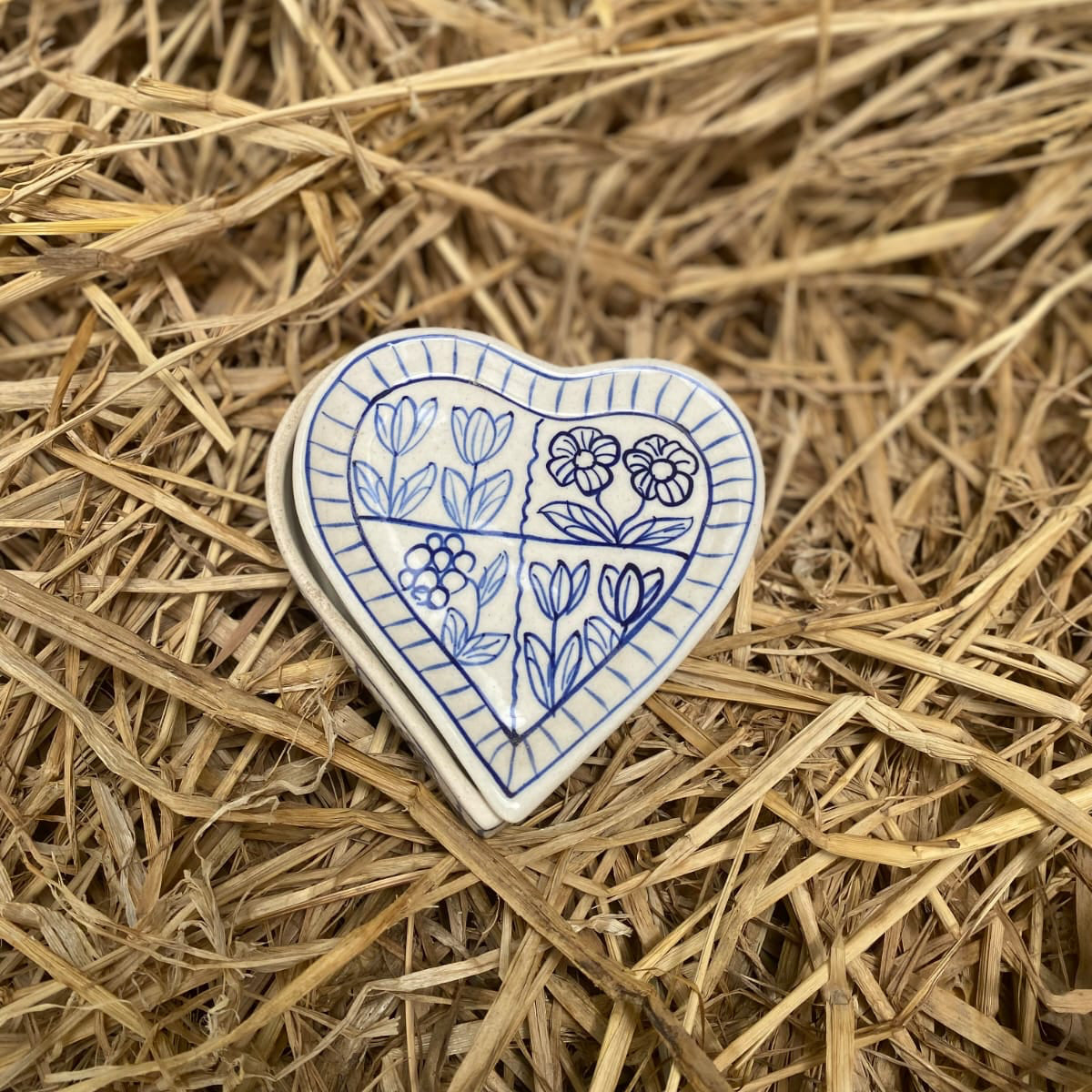 Summer Blues Jewelry Box